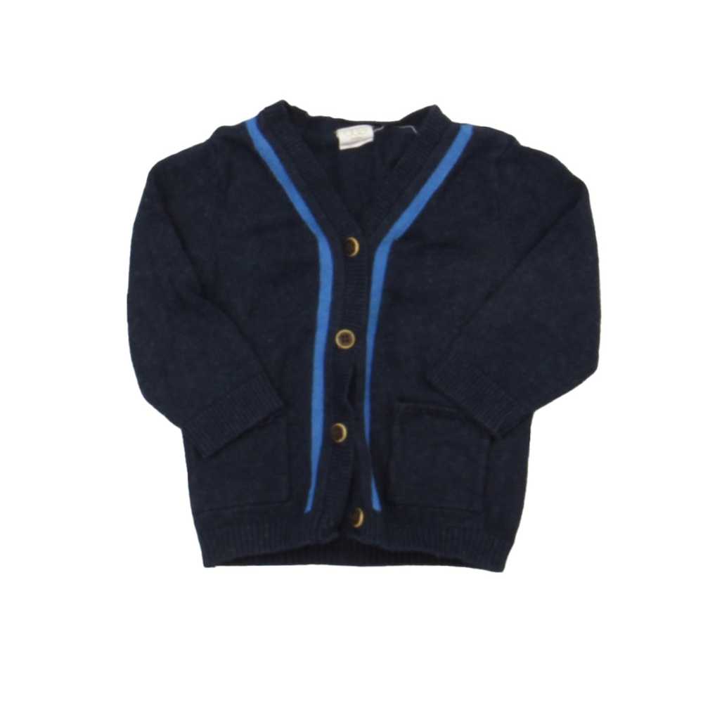 Egg Boys Navy Cardigan size: 3-6 Months